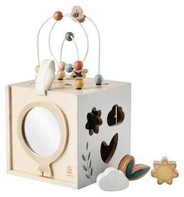 Produktbild von Sebra Holz Spielwürfel - World of Sebra