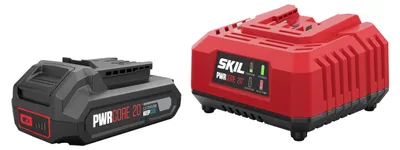 Produktbild von SKIL 3116 AA Akku Set (18V, 2,0 Ah Akku, LED-Ladestatusanzeige, nur 1h Ladezeit)