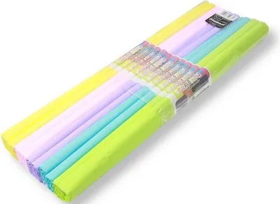 Zdjęcie produktu dla Bibuła marszczona pastel 50x200 (10szt)