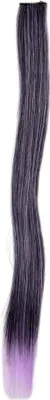 Produktbild von WIG ME UP 1 Clip-In Strähne glatt Neonviolett-Schwarz-Mix YZF-P1S18-1BTTF2403A