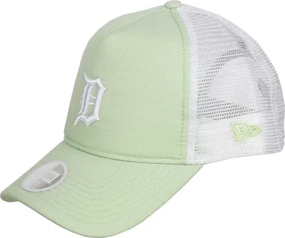Produktbild von Cap weiß grün New Era 940W mlb Oxfrd aframe trucker Wmns Dettig