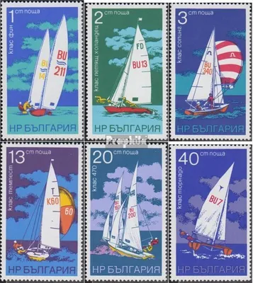 Produktbild von Briefmarken Bulgarien 1973 Mi 2288-2293 (kompl.Ausg.) postfrisch Segeln