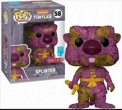Produktbild von Teenage Mutant Ninja Turtles - Artist Splinter 58 Art Series Special Edition - Funko Pop! Vinyl Figur