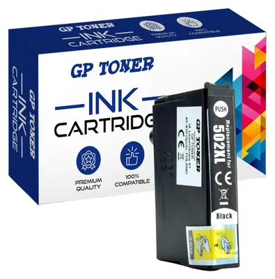 Produktbild von Druckerpatronen Kompatible für Epson 502 XL WF2860 DWF WF2865DWF XP-5100 XP-5105 Schwarz