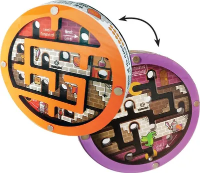 Immagine prodotto di Gioco di logica e abilità Labirinto doppio castello