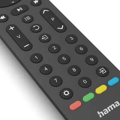 Obrázek produktu pro Hama 00221053, TV, IR Wireless, Tlačítka, Černá