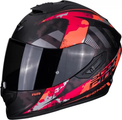 Immagine prodotto di Casco moto SCORPION EXO-1400 AIR SYLEX nero opaco/rosso 2XL
