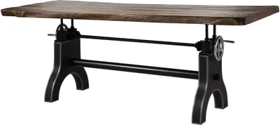 Image de MASSIVMOEBEL24 | Table à manger 240x100x80-101 Manguier huilé Bois naturel MANCHESTER #104