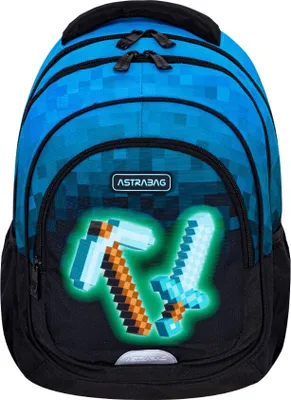 Immagine prodotto di Plecak Blu Pixel Astra