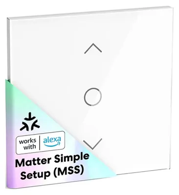 Produktbild von Meross Mrs100ma Intelligenter Schalter Weiß  Weiß One Size