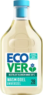 Produktbild von Ecover Universal-Waschmittel, Honigfolie und Jasmin, 28 Waschladungen, 1 Liter - 1 Stück
