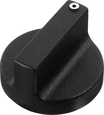 Produktbild von Drehknopf KN-25 für geschlitzte Achsen Ø 6 mm