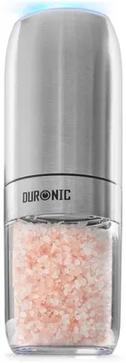 Zdjęcie produktu dla Duronic Młynek elektryczny do soli i pieprzu 150 ml grawitacyjny