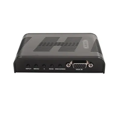 Zdjęcie produktu dla ABUS TVAC20001, Czarny, 1600 x 1200 px, NTSC, PAL, Composite + S-Video, VGA, 12 V