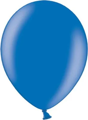 Obrázek produktu pro Balónky 23 cm, metalická královská modř (1 balení / 100 kusů)