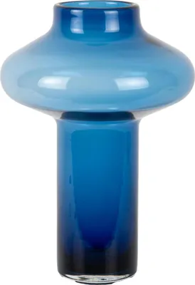 Produktbild von Present Time - Vase Asombroso - Blau - 25x20x37cm
