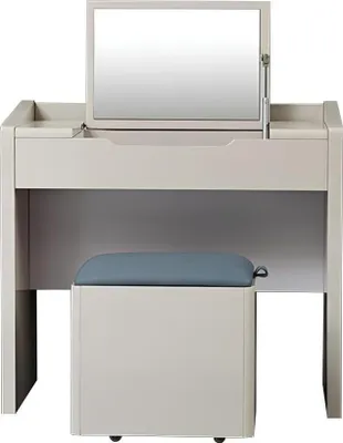 Image de Table de maquillage + tabouret, console, tables de maquillage, consoles, bureau, miroir