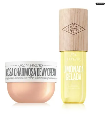 Produktbild von Sol de Janeiro Rosa Charmosa Cream und Limonada Gelada Mist Set