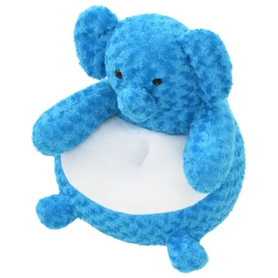 Produktbild von vidaXL Elefant Kuscheltier Plüsch Blau