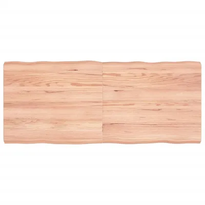 Image de Dessus de table bois massif traité bordure assortie