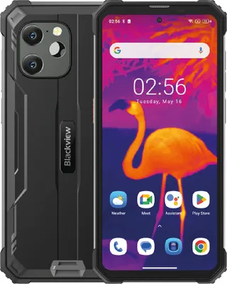 Produktbild von Blackview BV8900, 16,5 cm (6.5"), 8 GB, 256 GB, 64 MP, Android 13, Schwarz
