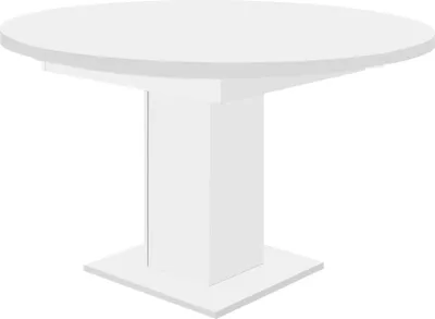 Produktbild von möbelando Esszimmertisch Speisentisch Esstisch Tisch Küchentisch Holztisch Judd III weiß matt