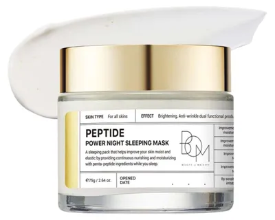 Immagine prodotto di BOM Peptide Power Night Sleeping Mask 75 g