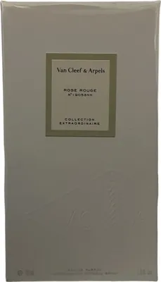 A close-up of a perfume box.