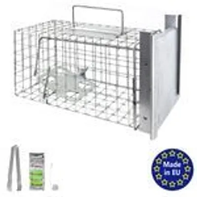 Obrázok produktu pre Živá pasca Marten Pasca na potkany Živá pasca na lasicu Záhradný králik Obrana Presun pasce Príslušenstvo domu Odpudzovanie potkanov Podkrovie 35 x 17 x 17 Stajňa Petigi