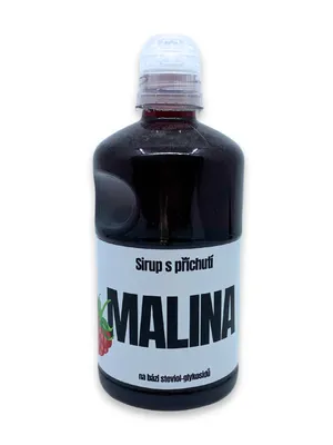 Zdjęcie produktu dla Syrop o smaku malinowym