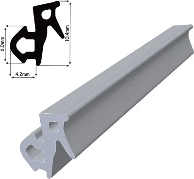 Produktbild von WS016G Grau Fensterdichtung Gummidichtung Dichtung Fenster Tür 50m