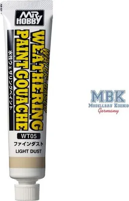 Produktbild von Mr. Hobby - Gunze WT-05 - Water-Based Weathering Paint Gouache Light Dust - Neu