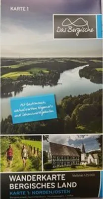 Produktbild von Wanderkarte Bergisches Land 1:25.000