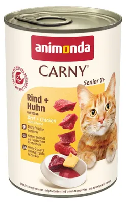 Productafbeelding van animonda Carny RUNDVLEES + KIP MET KAAS