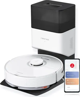 Produktbild von Roborock Q7 MAX+ s automatickým vyprazdňováním dokovací stanice Inteligentní robotický vysavač Robotický vysavač Eú,bílý