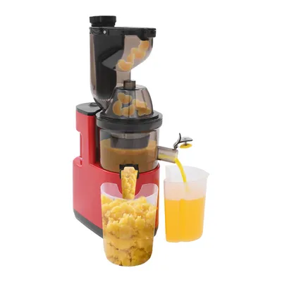 Produktbild von 400ml Entsafter 500W Elektrischer Fruchtentsafter Rot