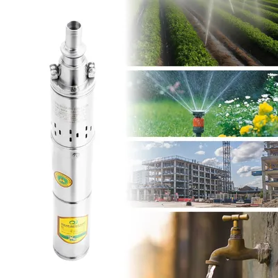 Obrázek produktu pro Čerpadlo do hluboké studny 370W 24V ponorné vodní čerpadlo čerpadlo do studny solární vodní čerpadlo zahradní čerpadlo 1,8 m³/h