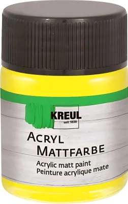 Zdjęcie produktu dla Kreul 75503 Farba akrylowa Yellow 50 ml 1 szt.
