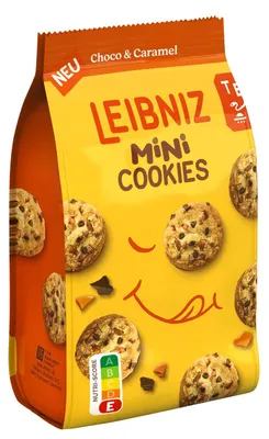 Produktbild von Leibniz Mini Cookies Choco & Caramel 125g