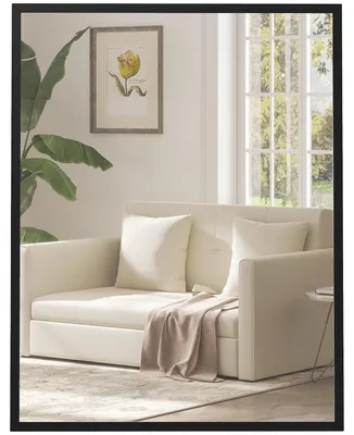 Productafbeelding van HOMCOM Wandspiegel, 70 x 90 cm, Rechthoekige spiegel voor slaapkamer en badkamer