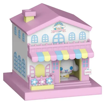 Produktbild von Sanrio Bitty POP! Town Vinyl Figur Cafe Cinnamoroll w/C