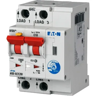 Obrázok produktu pre Eaton AFDD BRANDSCHUTZSCHALTER 2.POL (AFDD-10/2/C/003-A)