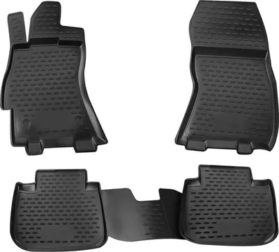 Zdjęcie produktu dla 2009-2014 Dywaniki podłogowe Subaru Outback TPE czarne 4 szt