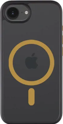 Immagine prodotto di Cover posteriore tattica MagForce Hyperstealth 2.0 iPhone 16e nero/giallo