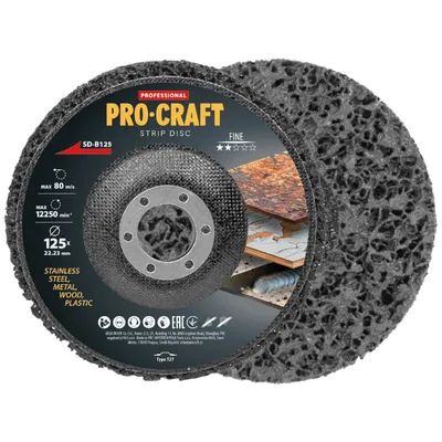 Imagen del producto de Disco abrasivo Clean & Strip Procraft SD-B125
