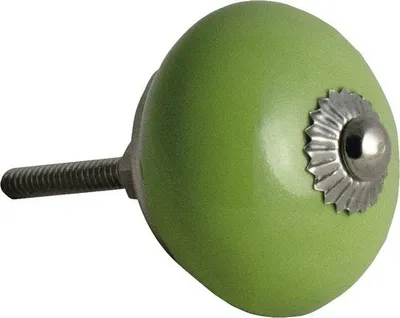 Produktbild von Möbelknopf Porzellan hellgrün ØxH34 40 mm