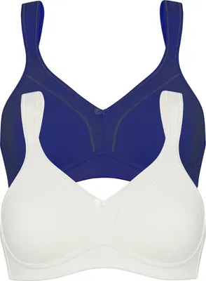 Produktbild von Susa Doppelpack BH ohne Bügel 7077 (100 B Marine/Champagner)