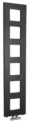 Obrázek produktu pro Sapho Block - Topné těleso, 280x1330 mm, 353 W, matná černá IR181