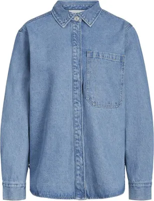 Produktbild von Jack & Jones Jama Rlx Überhemd Blau M Frau Blau M