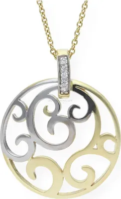 Produktbild von JuwelmaLux Anhänger 333/000 (8 Karat) Gold mit Zirkonia JL20-02-0630